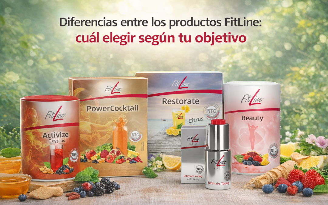 Diferencias entre los productos FitLine: cuál elegir según tu objetivo