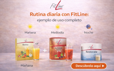 Rutina diaria con FitLine: ejemplo de uso completo