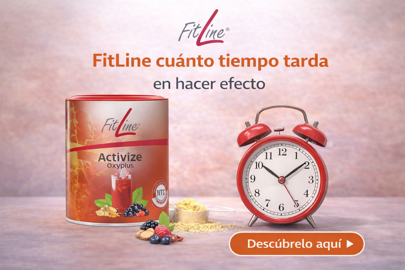 FitLine cuánto tiempo tarda en hacer efecto