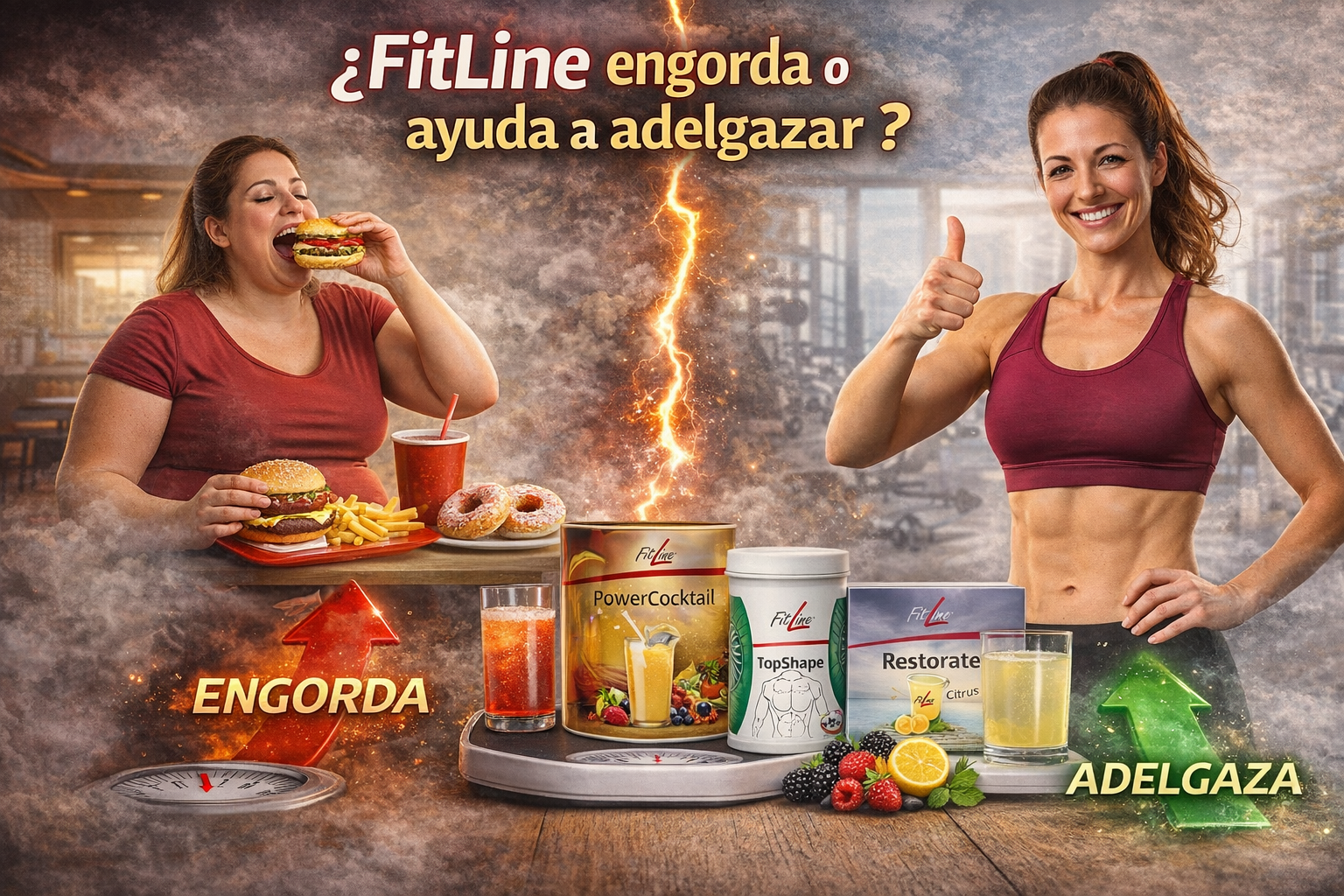 FitLine engorda FitLine engorda o ayuda a adelgazar