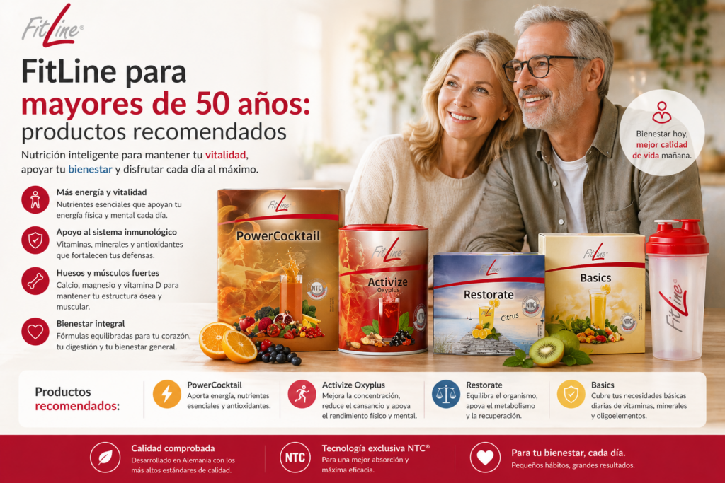 FitLine mayores de 50 años