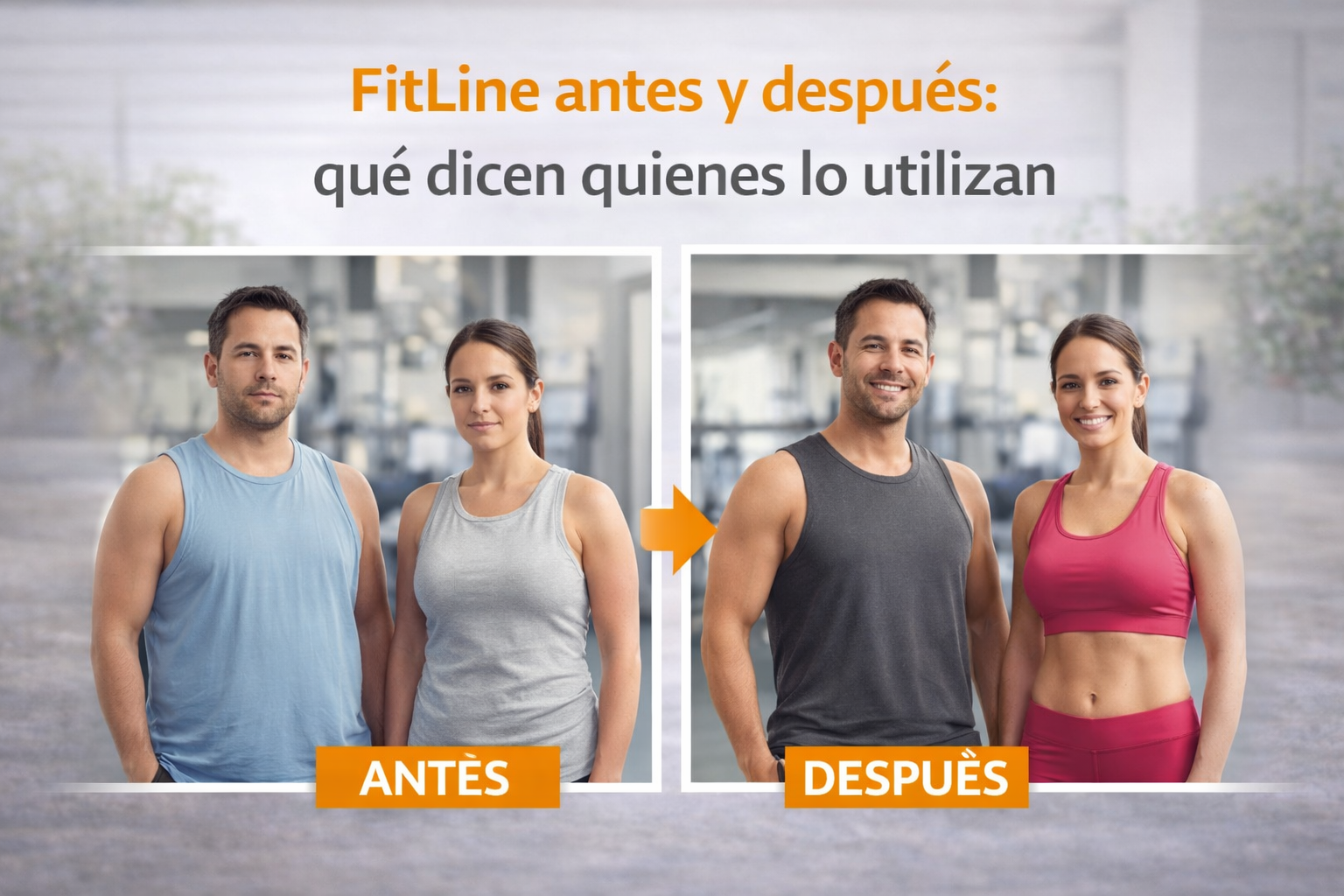 FitLine antes y después