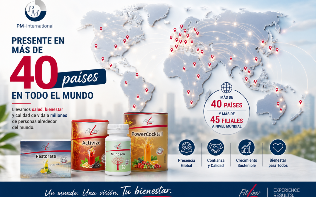 En cuántos países está presente PM-International