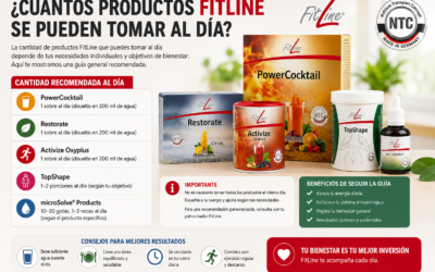 Cuántos productos FitLine se pueden tomar al día