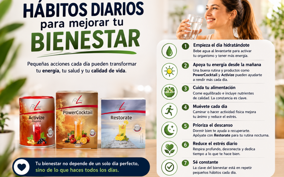 Hábitos diarios para mejorar tu bienestar