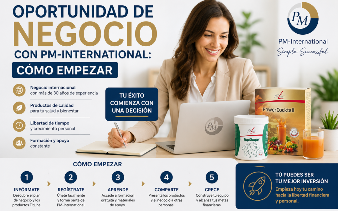 Oportunidad de negocio con PM-International: cómo empezar