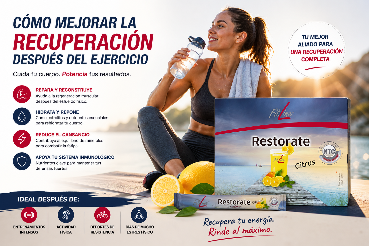 recuperación después del ejercicio