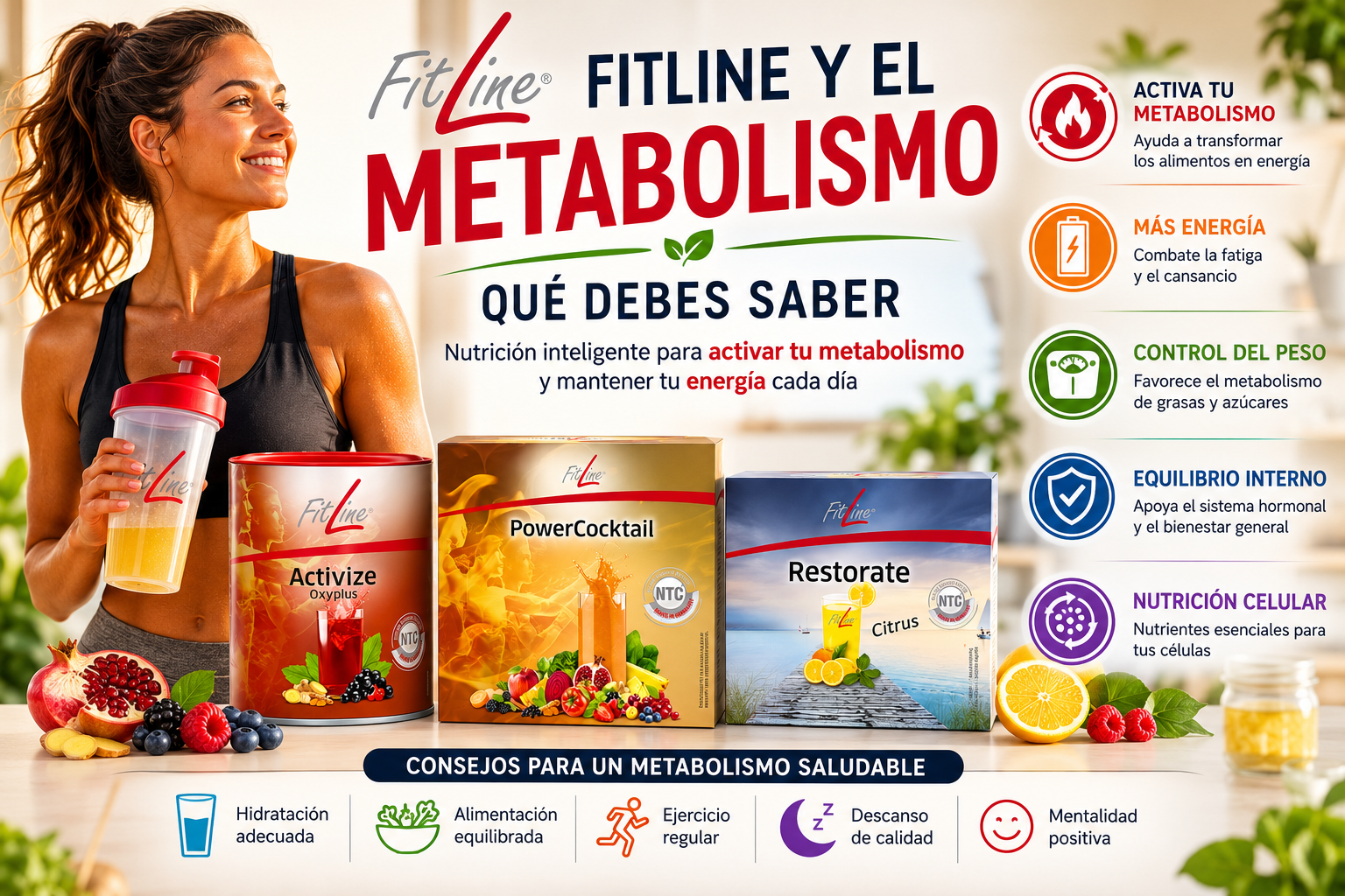FitLine y el metabolismo FitLine y el metabolismo