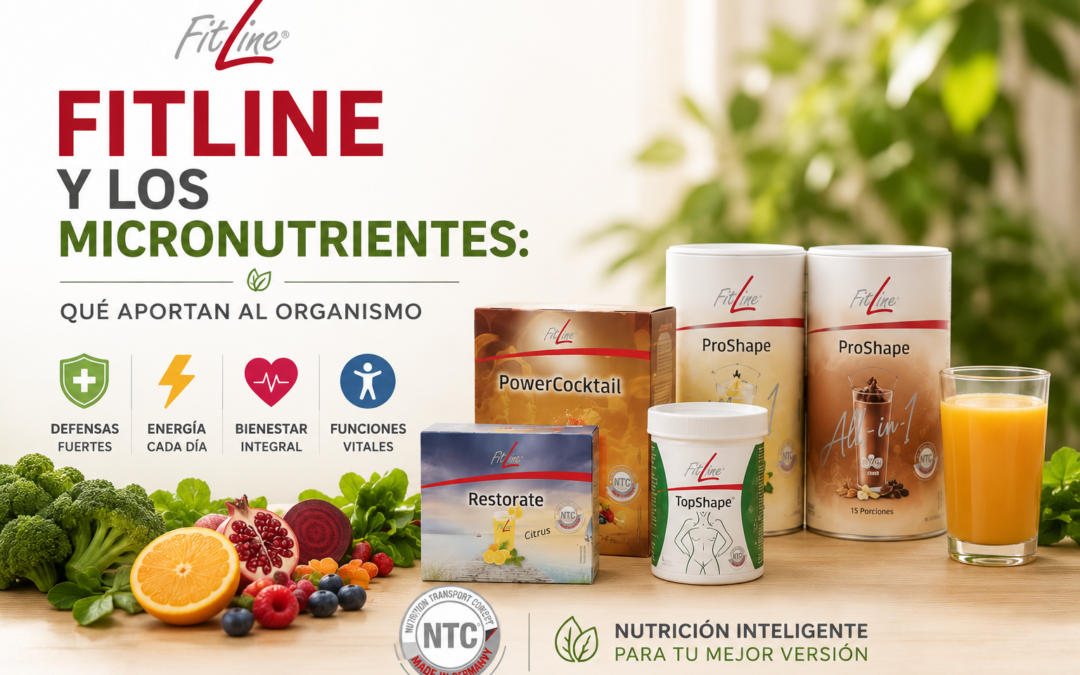 FitLine y los micronutrientes: qué aportan al organismo