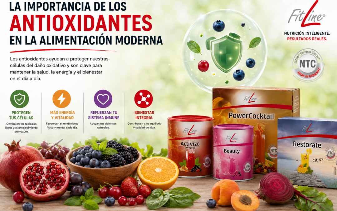 La importancia de los antioxidantes en la alimentación moderna