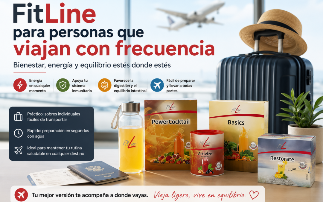FitLine para personas que viajan con frecuencia