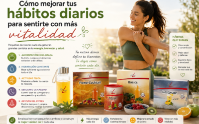 Cómo mejorar tus hábitos diarios para sentirte con más vitalidad