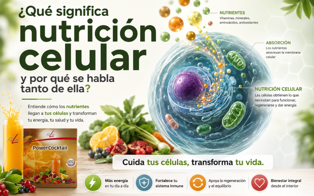 ¿Qué significa nutrición celular y por qué se habla tanto de ella?