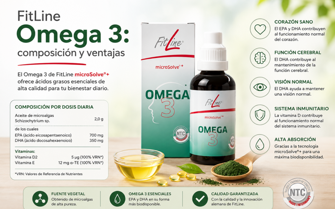 FitLine Omega 3: composición y ventajas