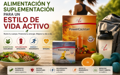 Alimentación y suplementación para un estilo de vida activo