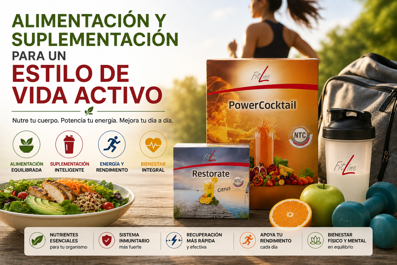 alimentación y suplementación para un estilo de vida activo alimentación y suplementación para un estilo de vida activo