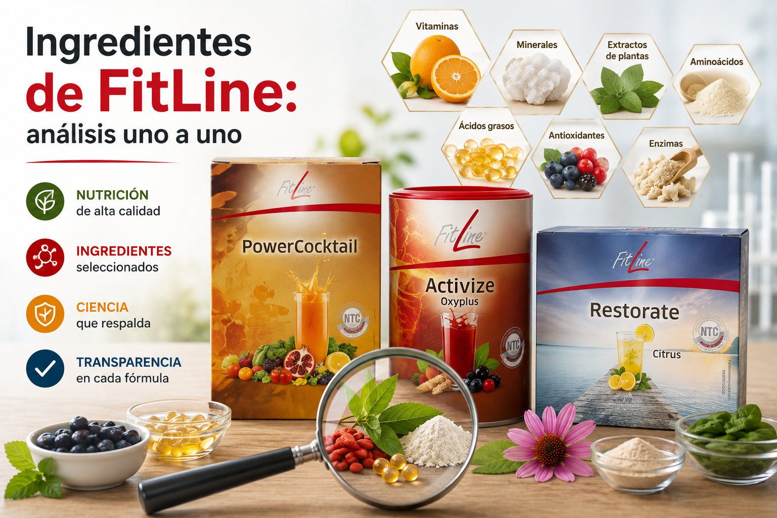 ingredientes de FitLine ingredientes de FitLine