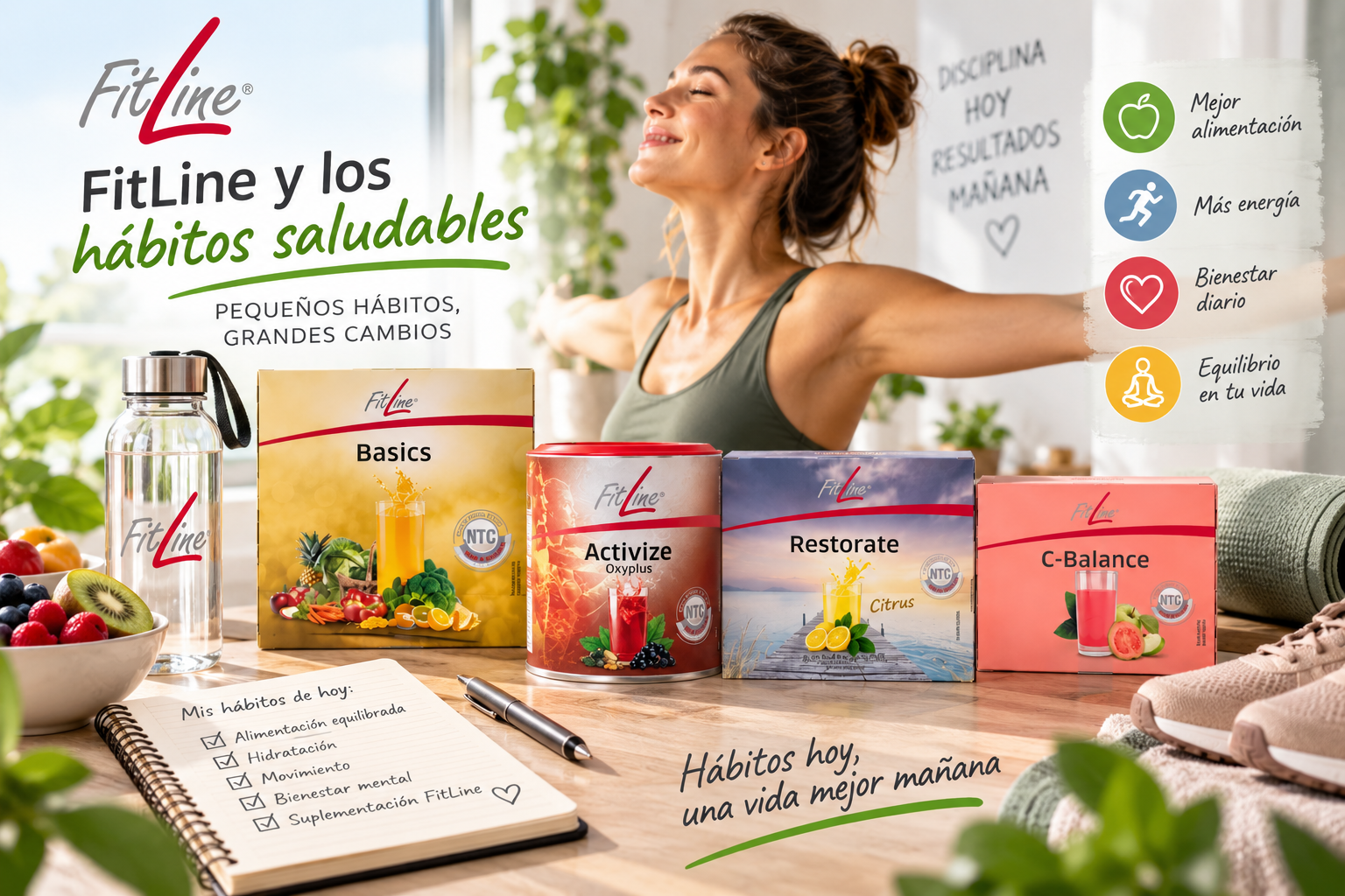 fitline-habitos-saludables FitLine y los hábitos saludables | Rutina y bienestar