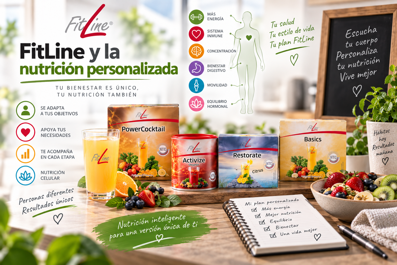 FitLine y la nutrición personalizada