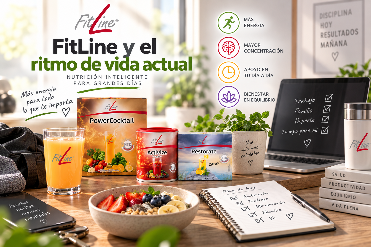FitLine y el ritmo de vida actual