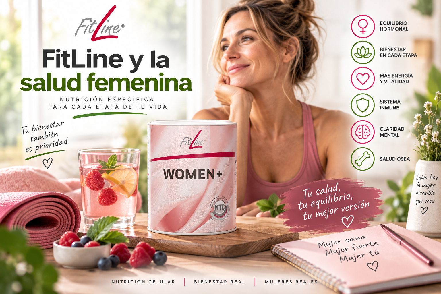 FitLine y la salud femenina